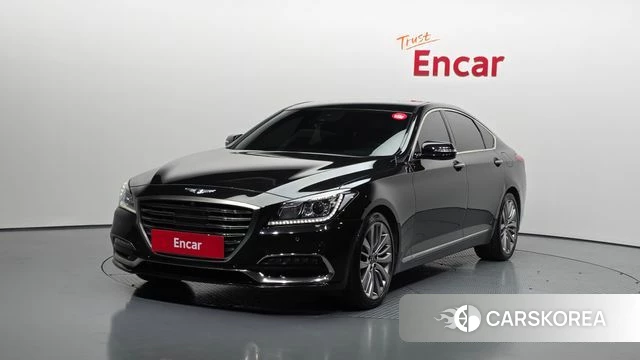 Genesis G80 2018 Черный из Кореи
