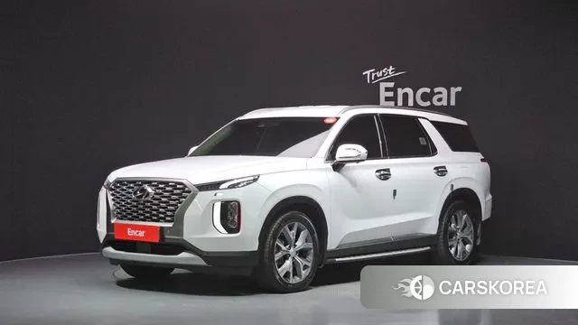 Hyundai Palisade 2021 Белый из Кореи