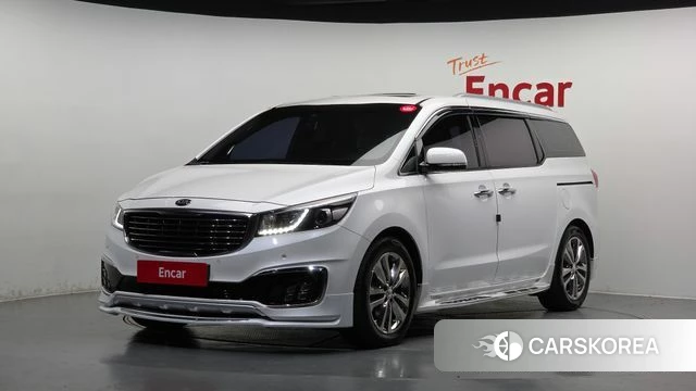 Kia All New Carnival 2018 Белый из Кореи