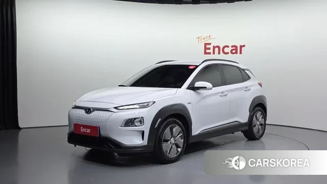 Hyundai Kona Electric 2018 Белый из Кореи