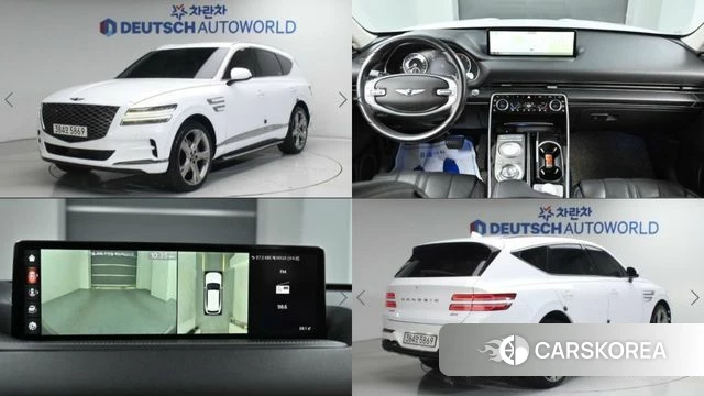Genesis GV80 2021 Белый из Кореи