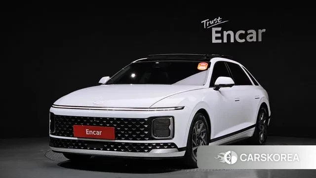 Hyundai Grandeur (GN7) 2023 Белый из Кореи