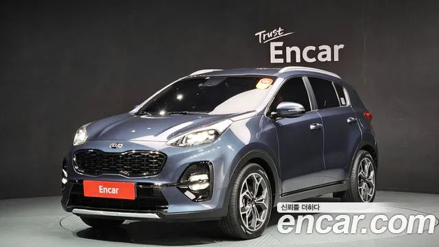 Kia Sportage The Bold 2018 Синий из Кореи