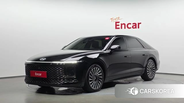 Hyundai Grandeur Hybrid (GN7) 2024 Черный из Кореи