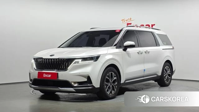 Kia Carnival 4th generation 2021 Белый из Кореи