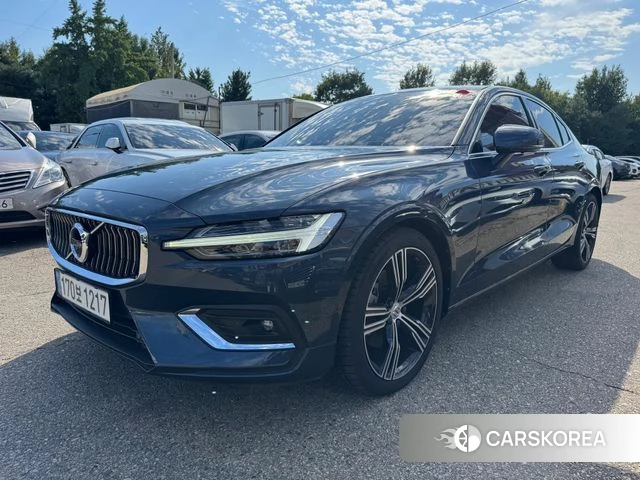 Volvo S60 3rd generation 2021 Синий из Кореи