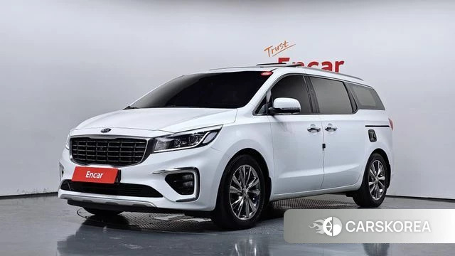 Kia The New Carnival 2019 Белый из Кореи
