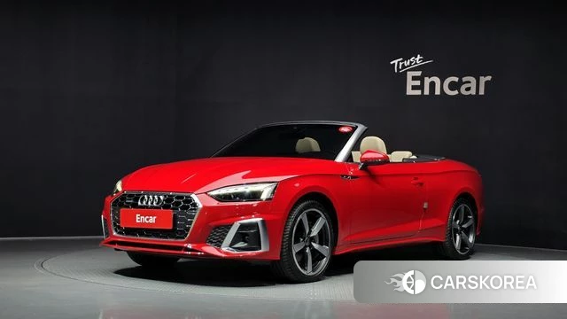 Audi A5 (F5) 2024 Красный из Кореи