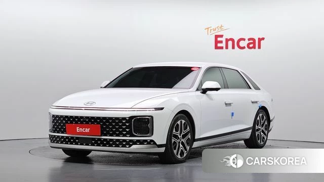 Hyundai Grandeur (GN7) 2023 Белый из Кореи