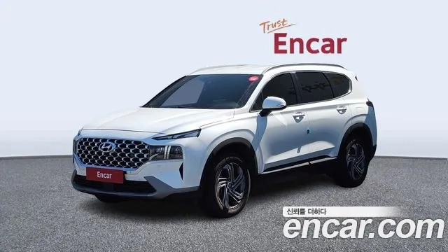 Hyundai The New Santa Fe 2021 Белый из Кореи