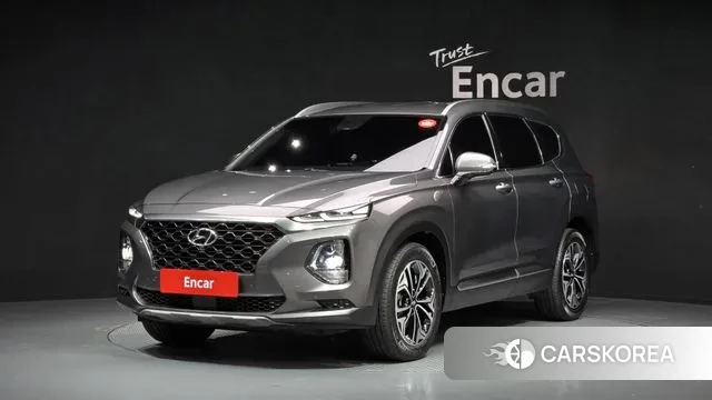 Hyundai Santa Fe TM 2018 Серый из Кореи