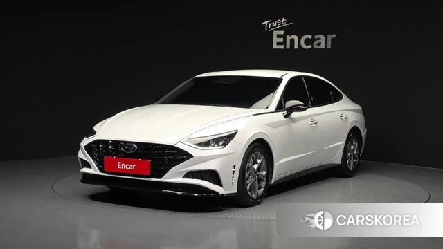 Hyundai Sonata (DN8) 2021 Белый из Кореи