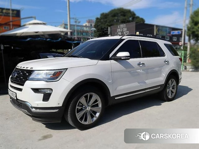 Ford Explorer 2018 Белый из Кореи