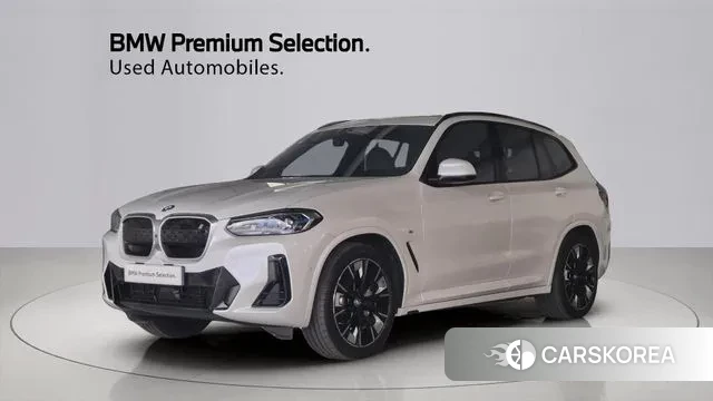 BMW iX3 2023 Белый из Кореи