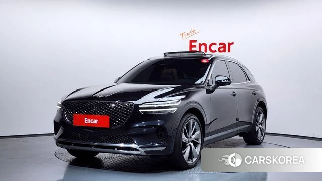 Genesis GV70 2021 Черный из Кореи