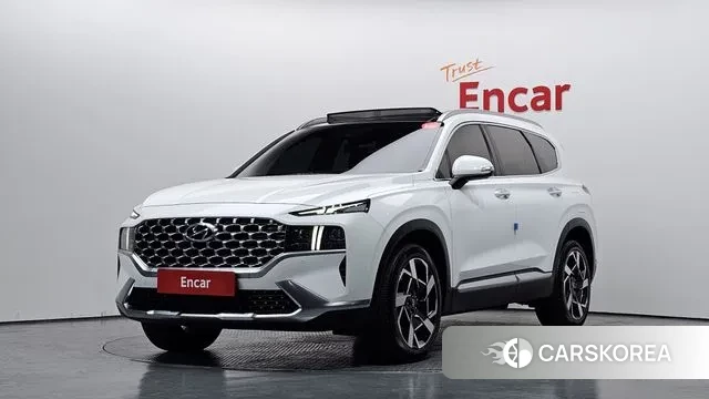 Hyundai The New Santa Fe 2021 Белый из Кореи