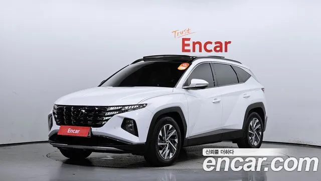 Hyundai Tucson Hybrid (NX4) 2020 Белый из Кореи