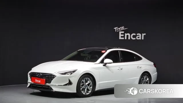 Hyundai Sonata (DN8) 2020 Белый из Кореи