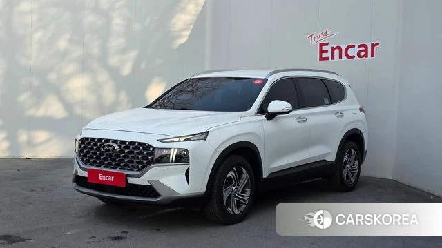 Hyundai The New Santa Fe 2023 Белый из Кореи