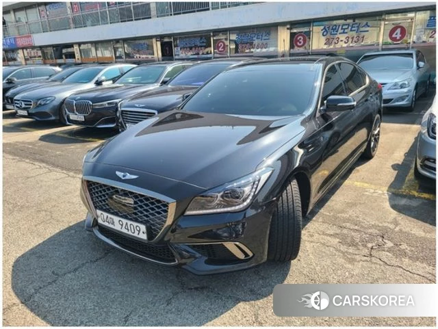Genesis G80 2019 Черный из Кореи
