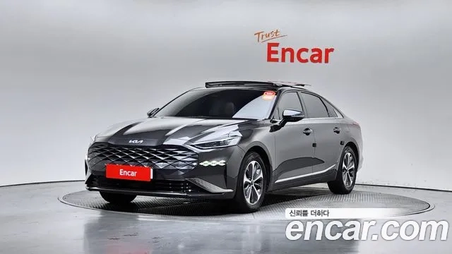 Kia K8 Hybrid 2022 Серый из Кореи
