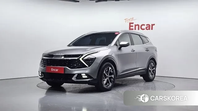 Kia Sportage 5th Generation Hybrid 2021 Серебристо-серый из Кореи
