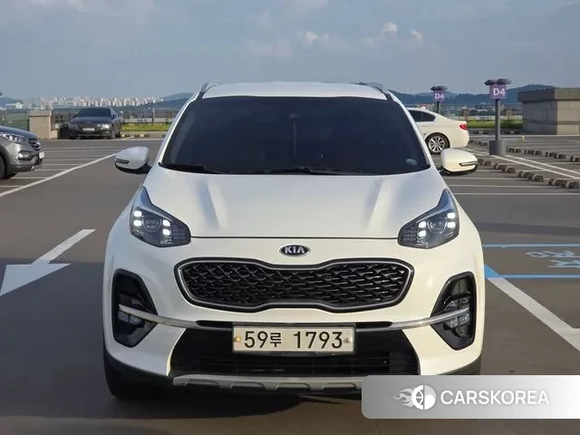 Kia Sportage The Bold 2019 Белый из Кореи