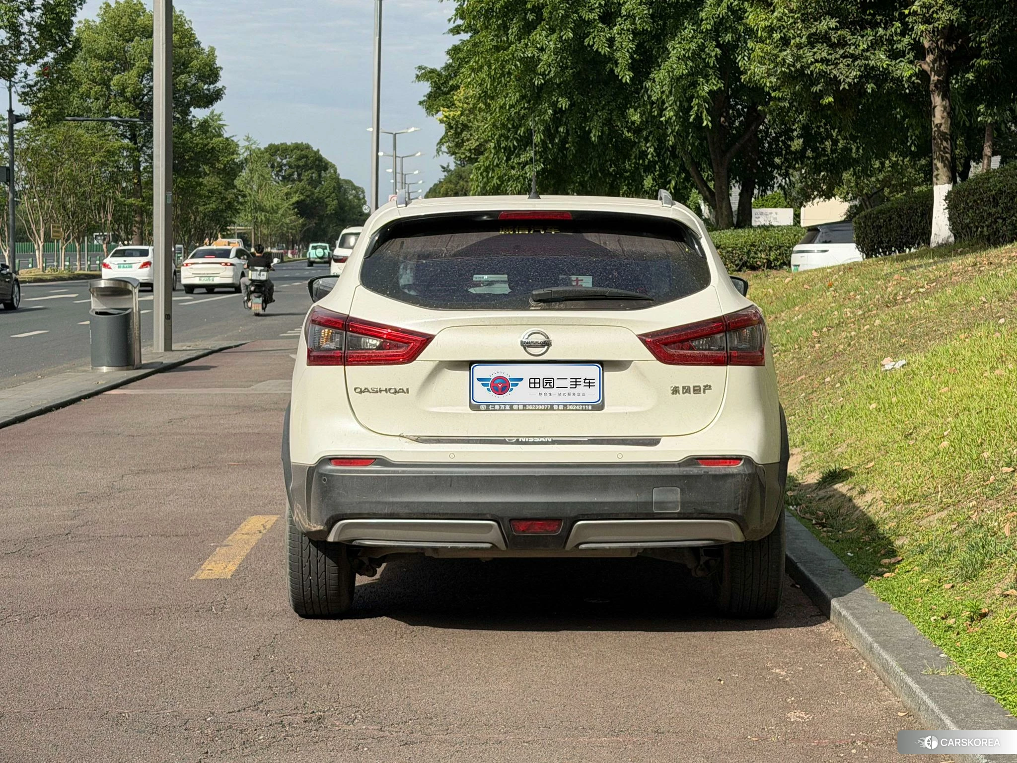 Nissan Qashqai 2021 Белый из Китая