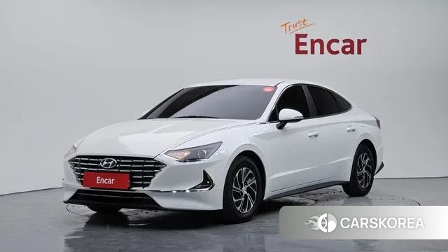 Hyundai Sonata Hybrid (DN8) 2021 Белый из Кореи