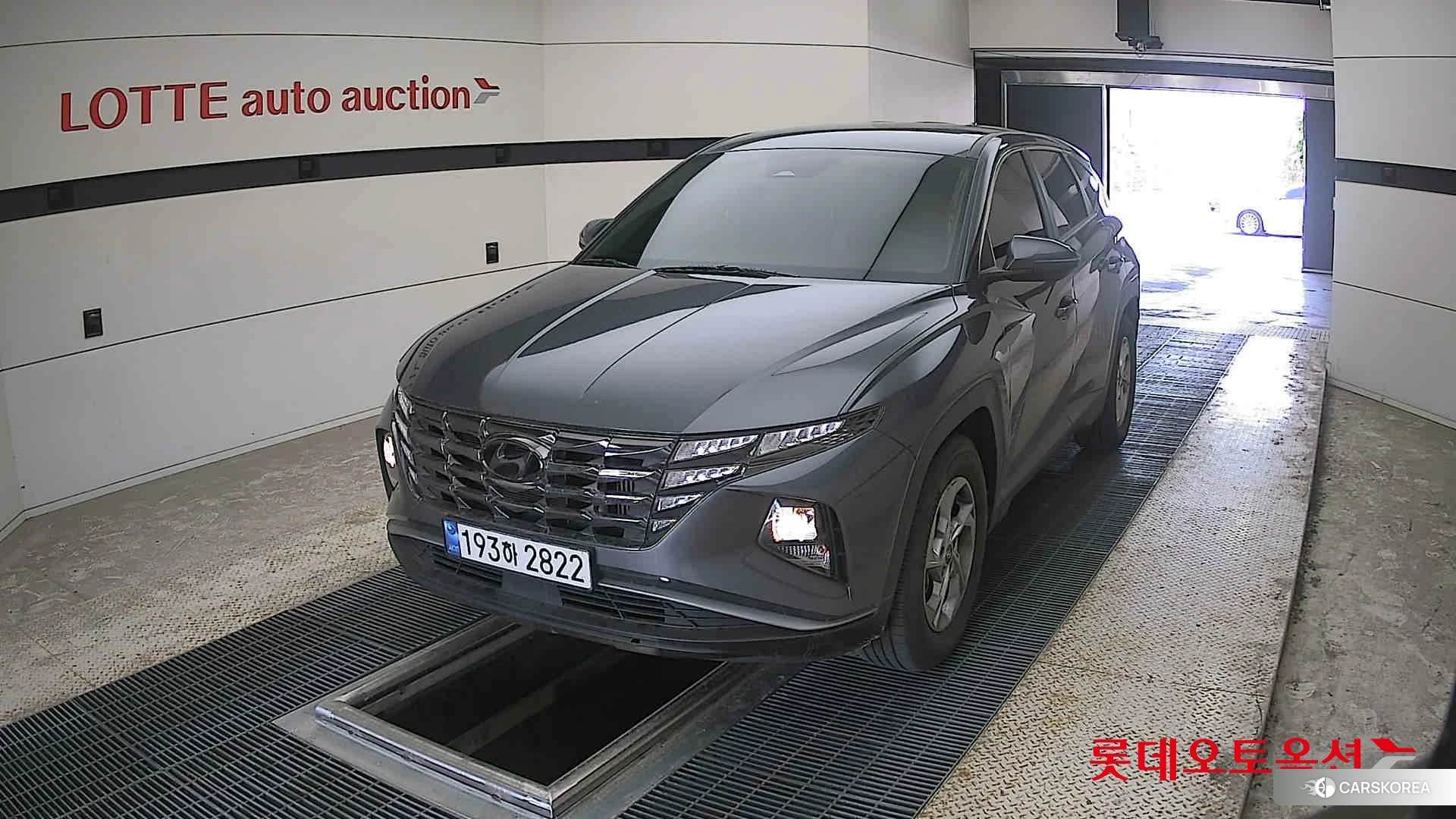 Hyundai Tucson 2022 Titanium Grey Metallic из Кореи