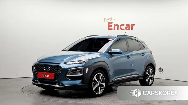 Hyundai Kona 2018 Синий из Кореи