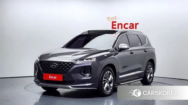 Hyundai Santa Fe TM 2018 Серый из Кореи