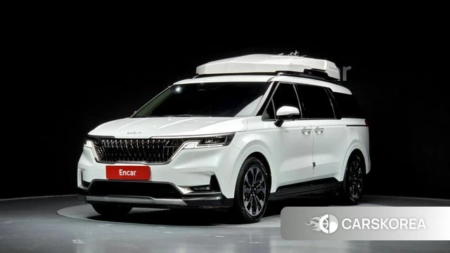 Kia Carnival 4th generation 2023 Белый из Кореи