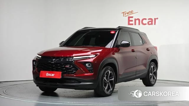 Chevrolet (GM Daewoo) The New Trail Blazer 2023 Красный из Кореи