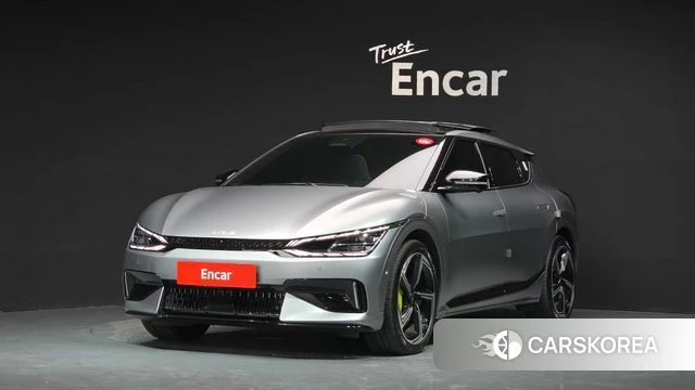 Kia EV6 2023 Серебряный из Кореи