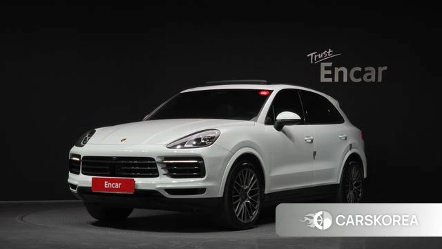 Porsche Cayenne (PO536) 2022 Белый из Кореи