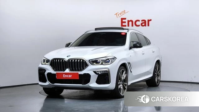 BMW X6 (G06) 2020 Белый из Кореи