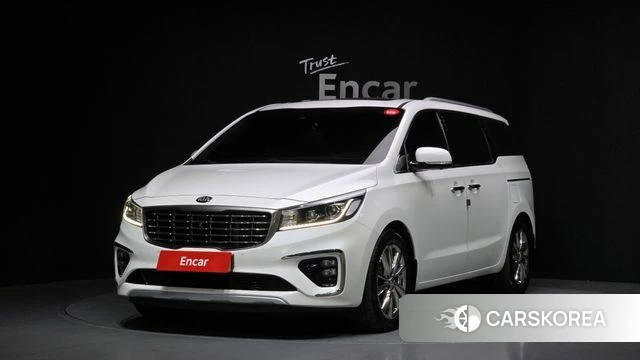 Kia The New Carnival 2019 Белый из Кореи