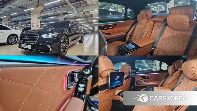 Mercedes-Benz S-Class W223 2022 Черный из Кореи