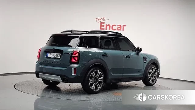 Mini Cooper S Countryman 2022 Синий нефрит из Кореи