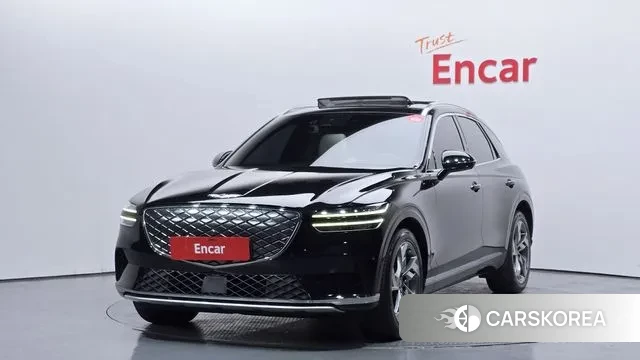 Genesis Electrified GV70 2022 Черный из Кореи