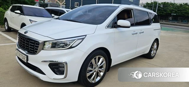 Kia The New Carnival 2018 Белый из Кореи
