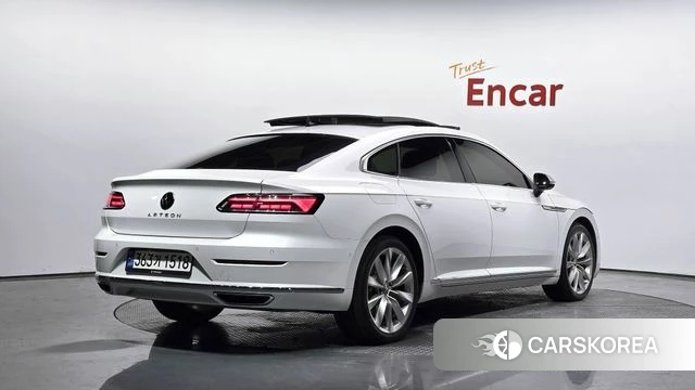 Volkswagen Arteon 2022 Белый из Кореи
