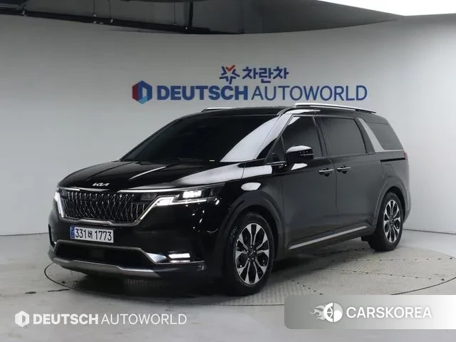 Kia Carnival 4th generation 2022 Черный из Кореи
