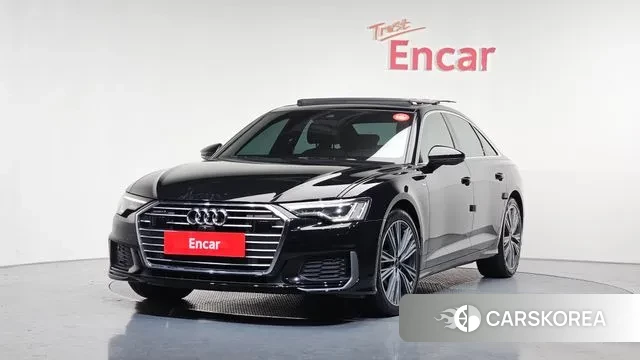 Audi A6 (C8) 2022 Черный из Кореи