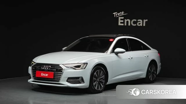 Audi A6 (C8) 2021 Белый из Кореи