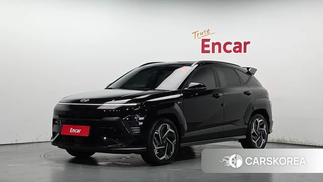 Hyundai Kona (SX2) 2023 Черный из Кореи