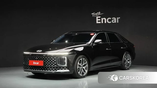 Hyundai Grandeur (GN7) 2023 Черный из Кореи