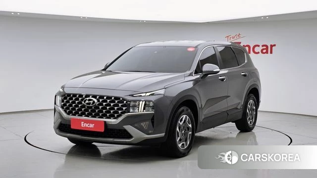 Hyundai The New Santa Fe 2023 Серый из Кореи