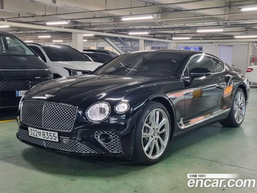 Bentley Continental GT 3rd Generation 2020 Черный из Кореи